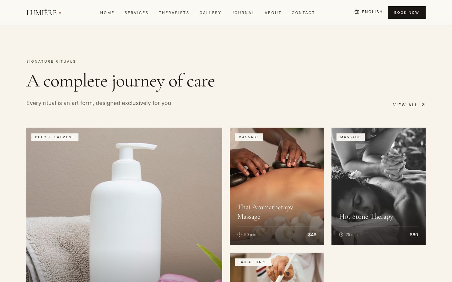 Lumière Spa — 2