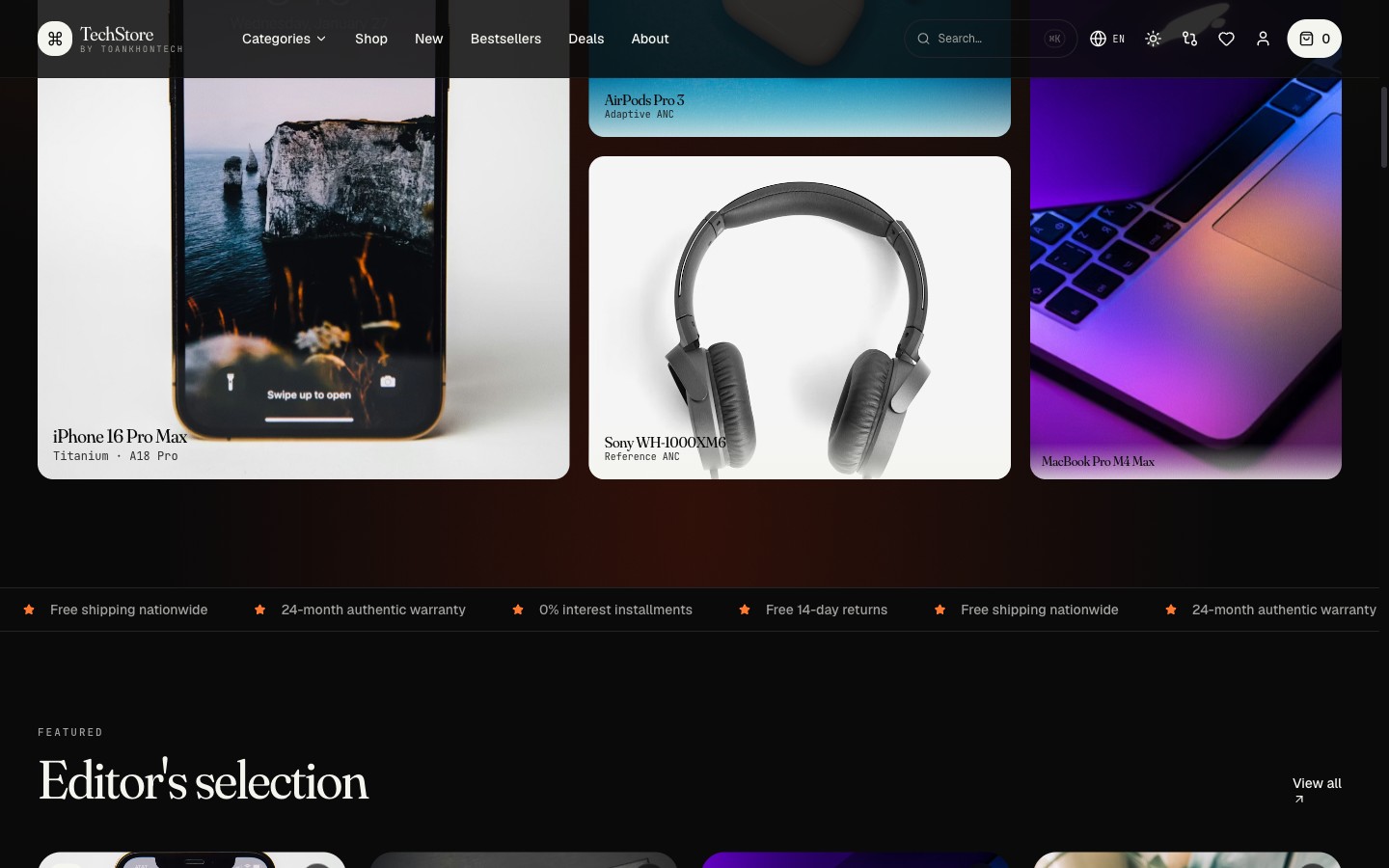 TechStore — 1