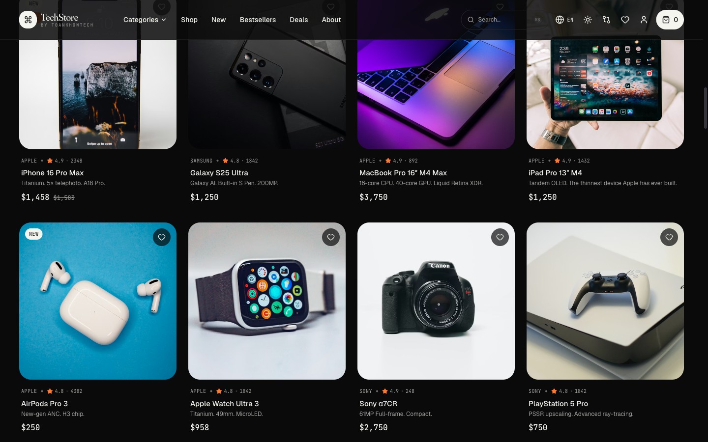 TechStore — 2