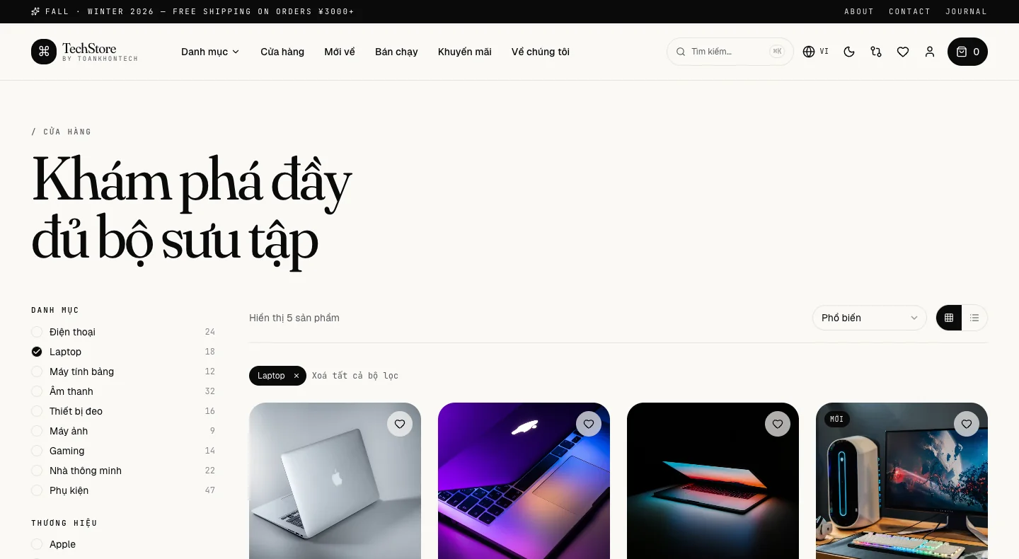 TechStore — 2