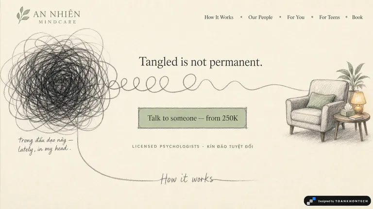 AN NHIÊN MINDCARE — Tangled is not permanent.