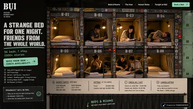 BỤI — 36 beds. 1 alley. 1000+ stories.