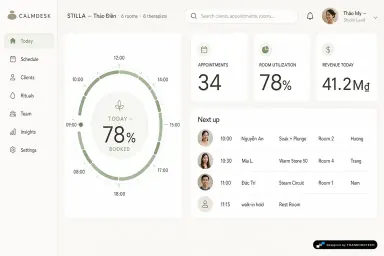 CALMDESK — STILLA — Thảo Điền · 6 rooms · 8 therapists