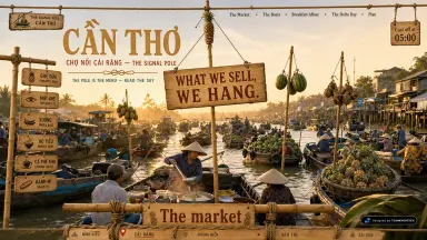 CẦN THƠ — THE SIGNAL POLE — What we sell, we hang.