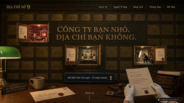 ĐỊA CHỈ SỐ 9 — Công ty bạn nhỏ. Địa chỉ bạn không.