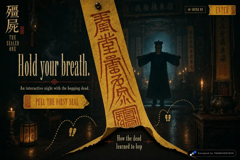 殭屍 THE SEALED ONE — An interactive night with the hopping dead.