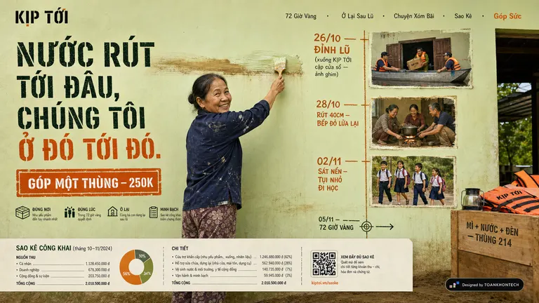 KỊP TỚI — Nước rút tới đâu, chúng tôi ở đó tới đó.
