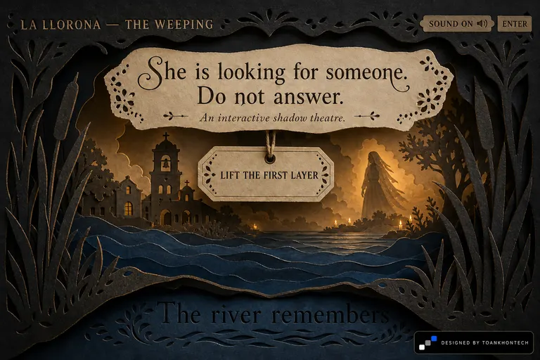 LA LLORONA — An interactive shadow theatre.