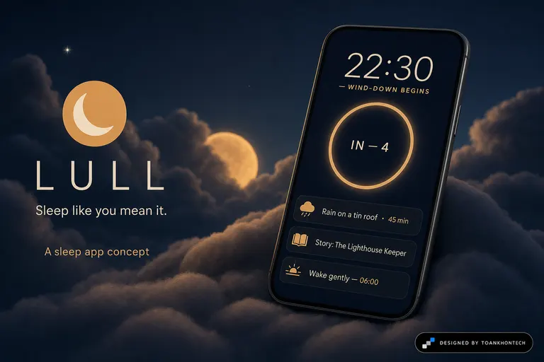 LULL — Sleep like you mean it.