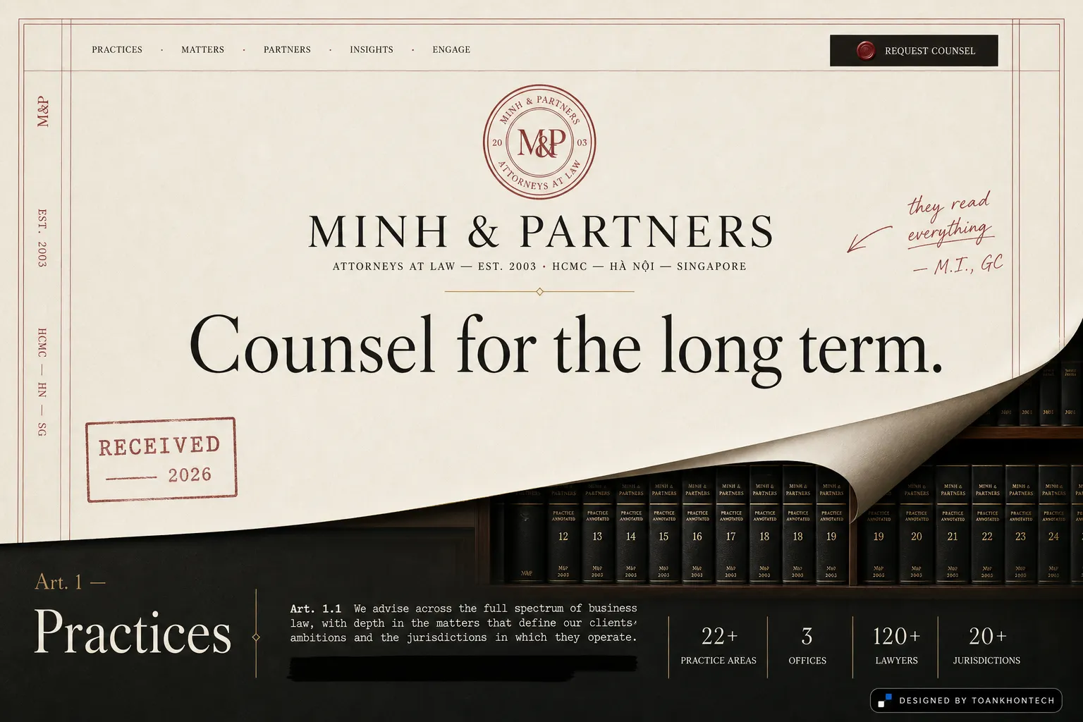 Minh & Partners — Counsel for the long term.