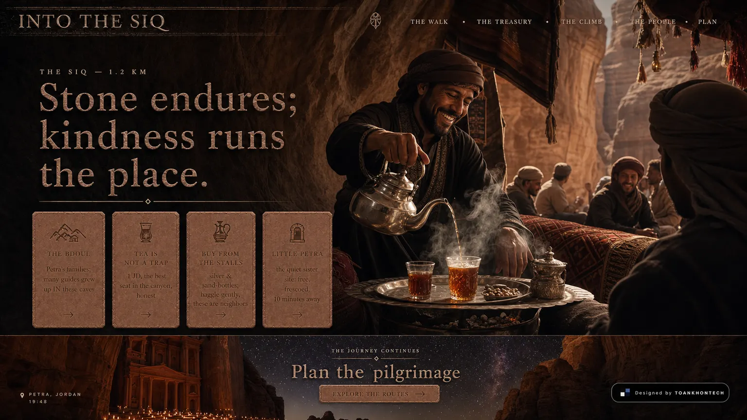 INTO THE SIQ website concept artboard focused on people