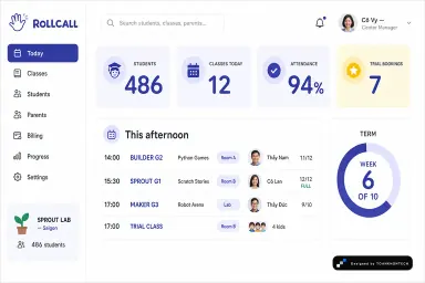 ROLLCALL — SPROUT LAB — Saigon · 486 students