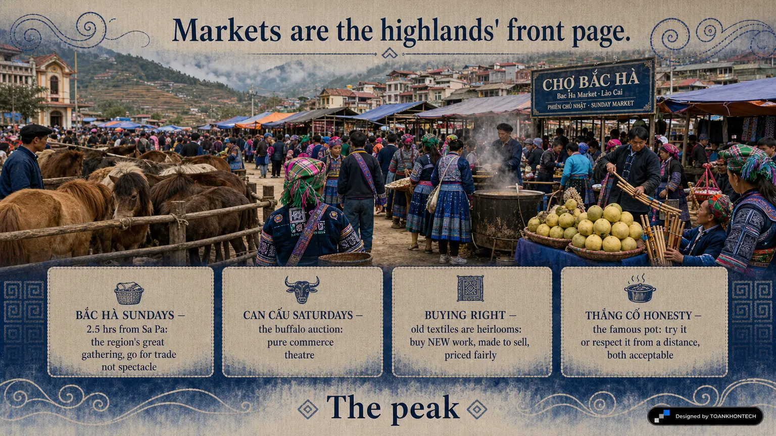 SA PA — THE INDIGO VAT website concept artboard focused on market