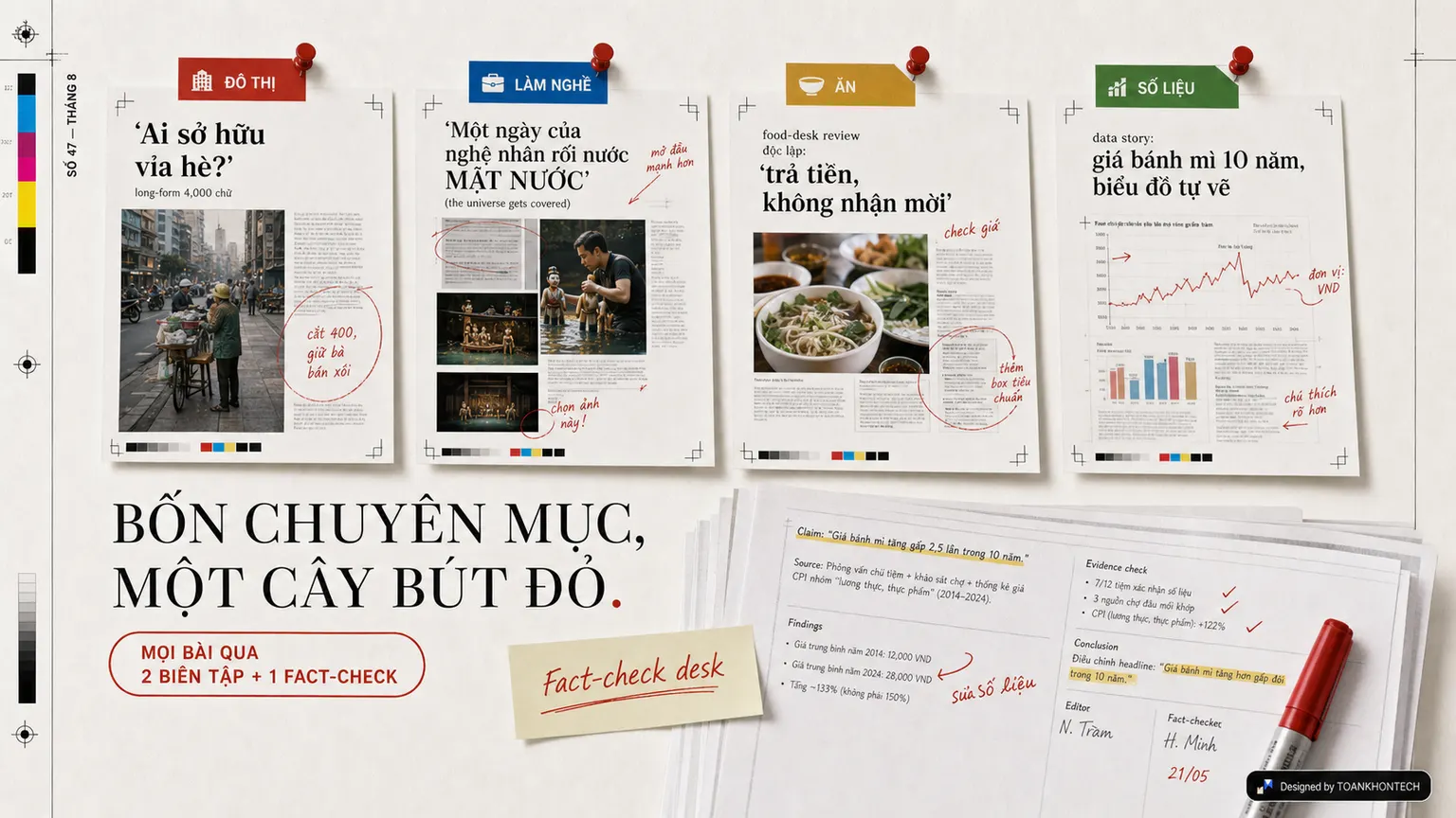 SỐ MỚI website concept artboard focused on sections