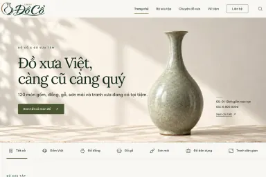 Shop Đồ Cổ — Look closely at every crackle.
Ask about the exact piece.