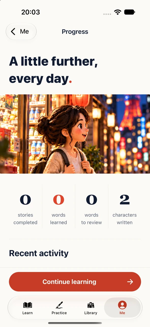 Learning progress in Japanese Go